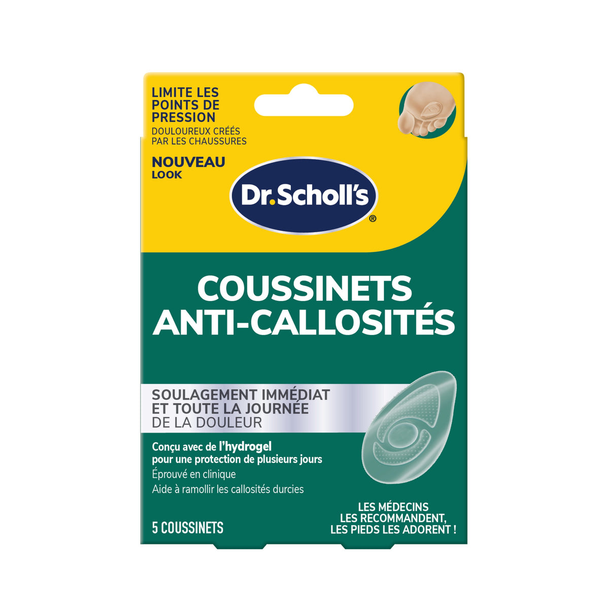 Callus Cushions With Hydrogel™ Technology