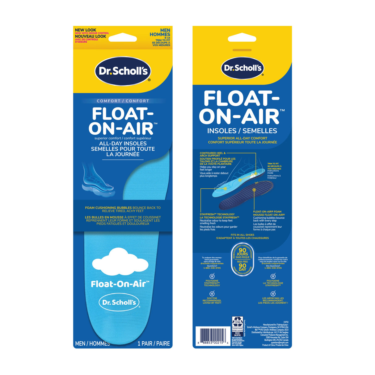 Float-On-Air Foam Insoles