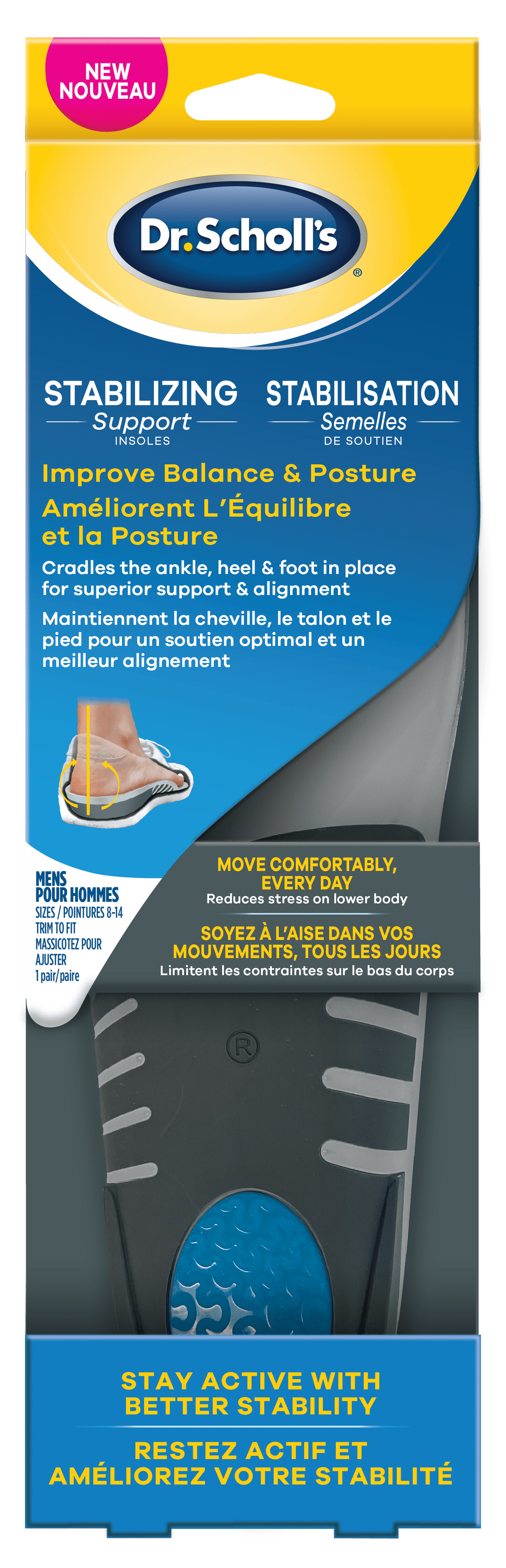 Stabilizing Support Insoles