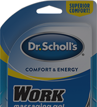Photo of Dr. Scholl’s Comfort & Energy Work Insoles packaging