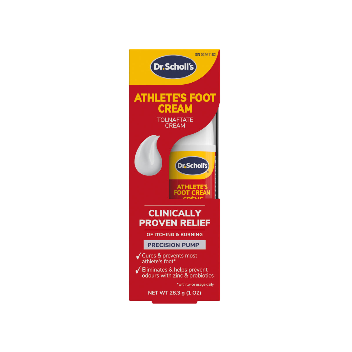 Athlete's Foot Antifungal Cream Treatment