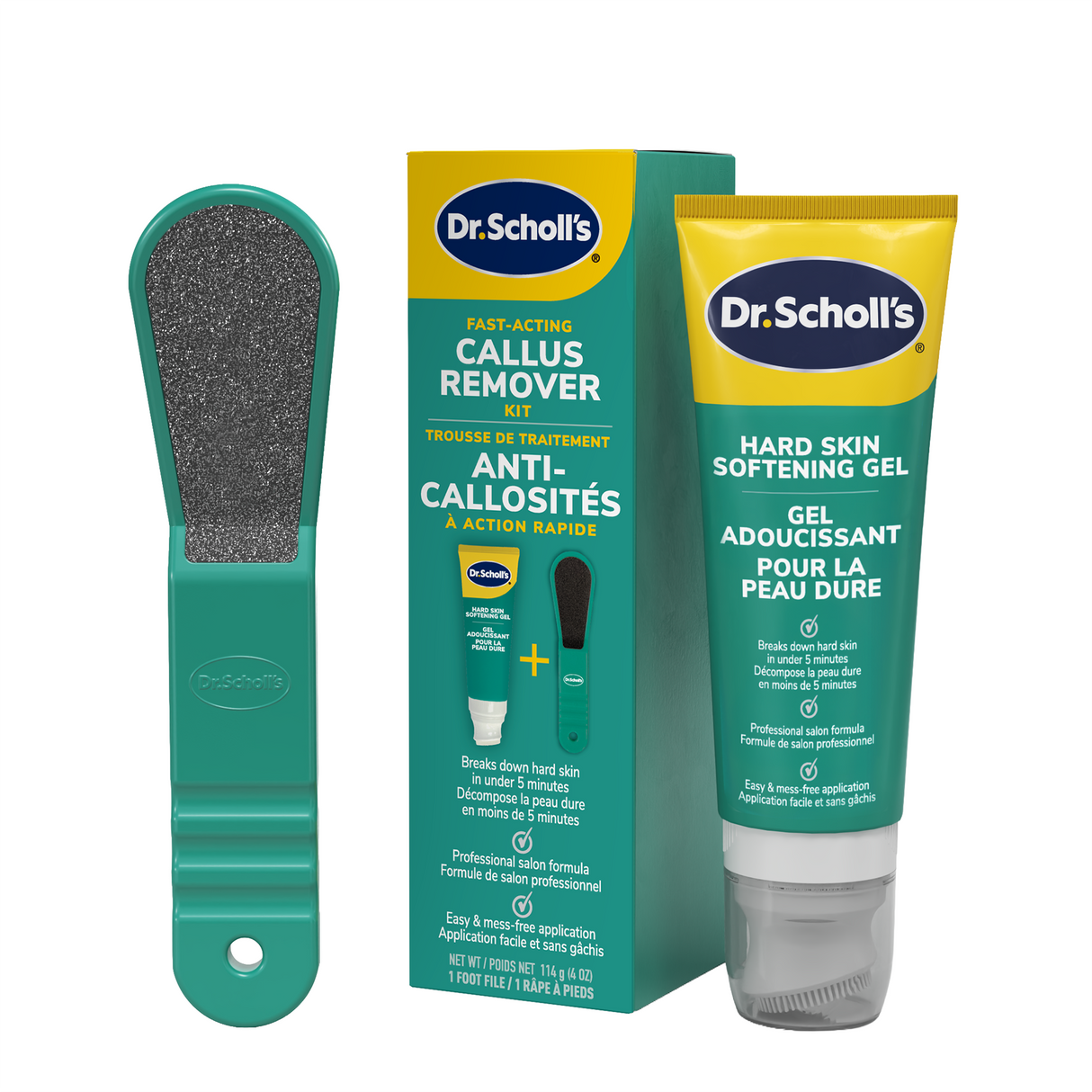 Fast Acting Callus Remover Gel Kit