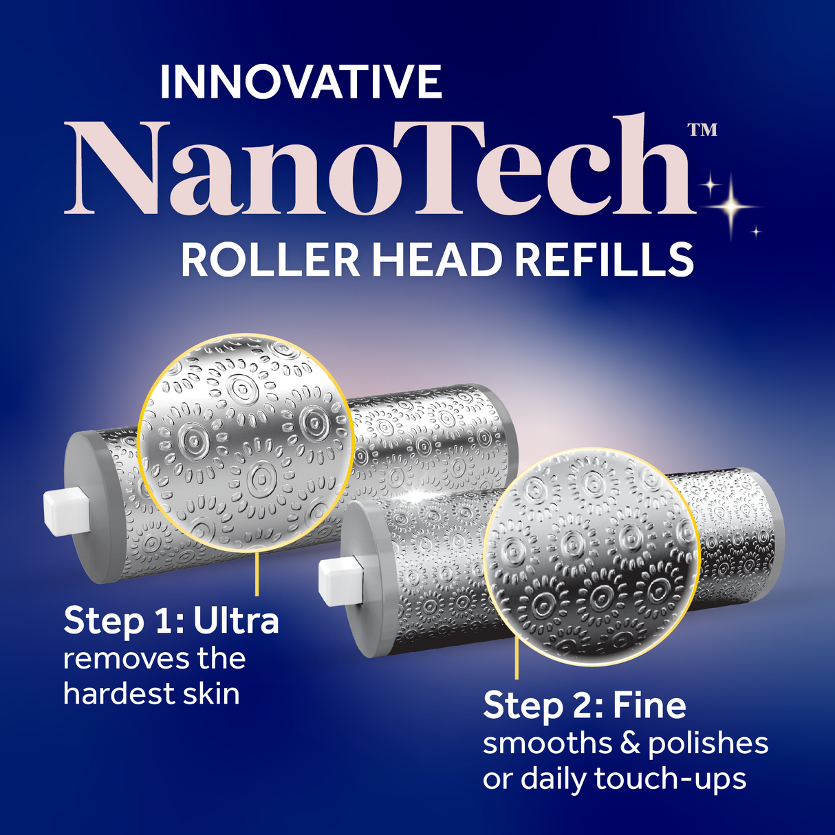NanoTech Roller Replacement Heads
