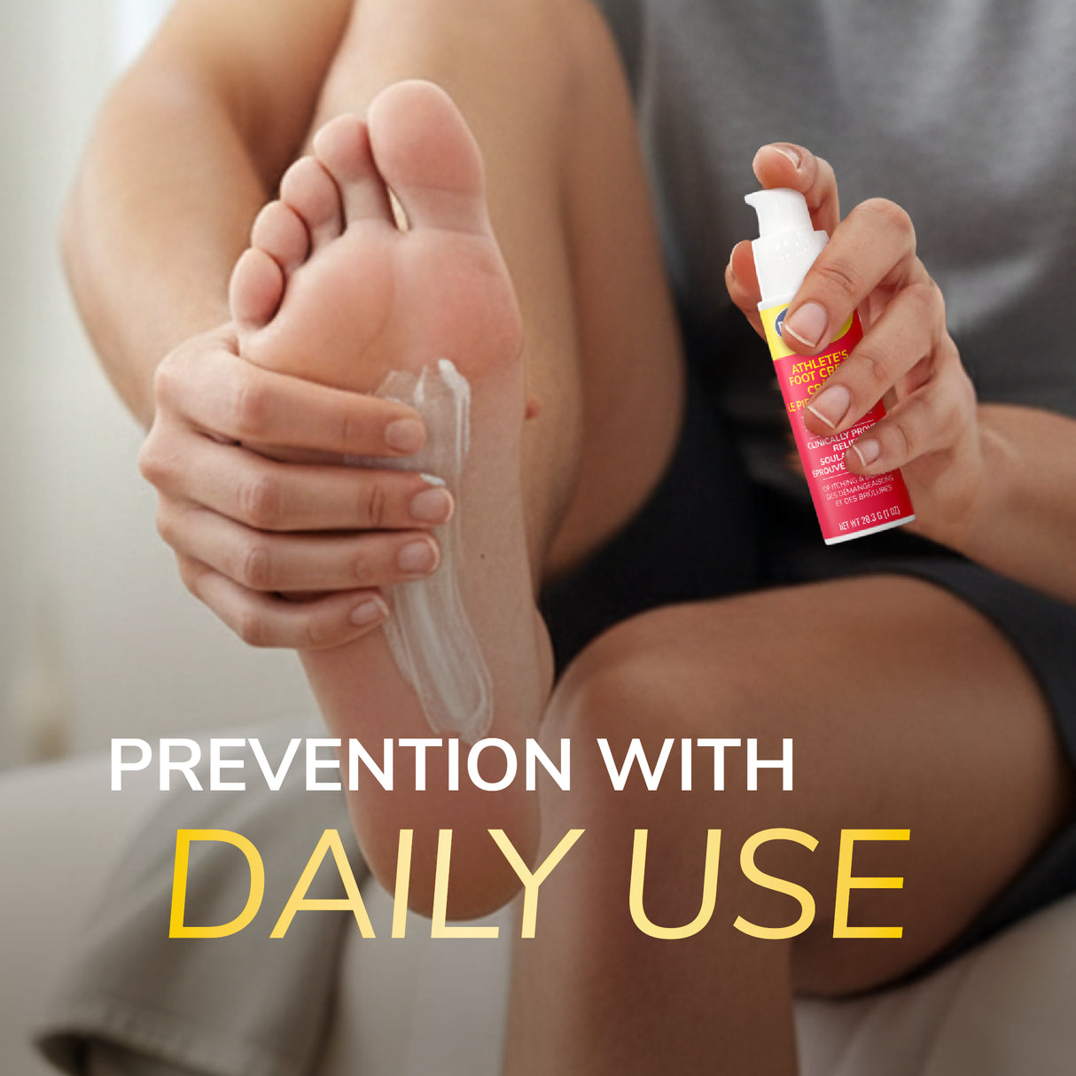 Athlete's Foot Antifungal Cream Treatment