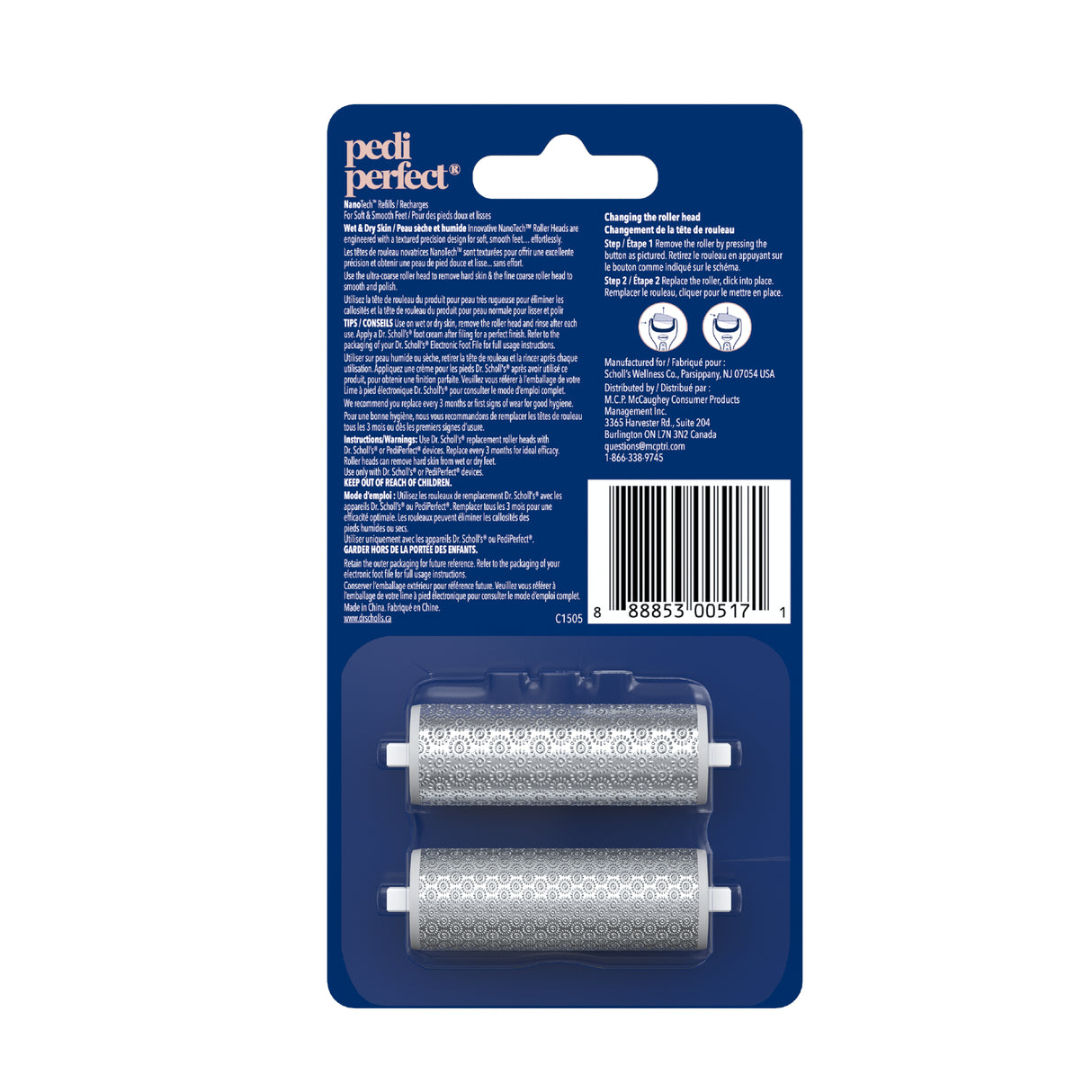 NanoTech Roller Replacement Heads
