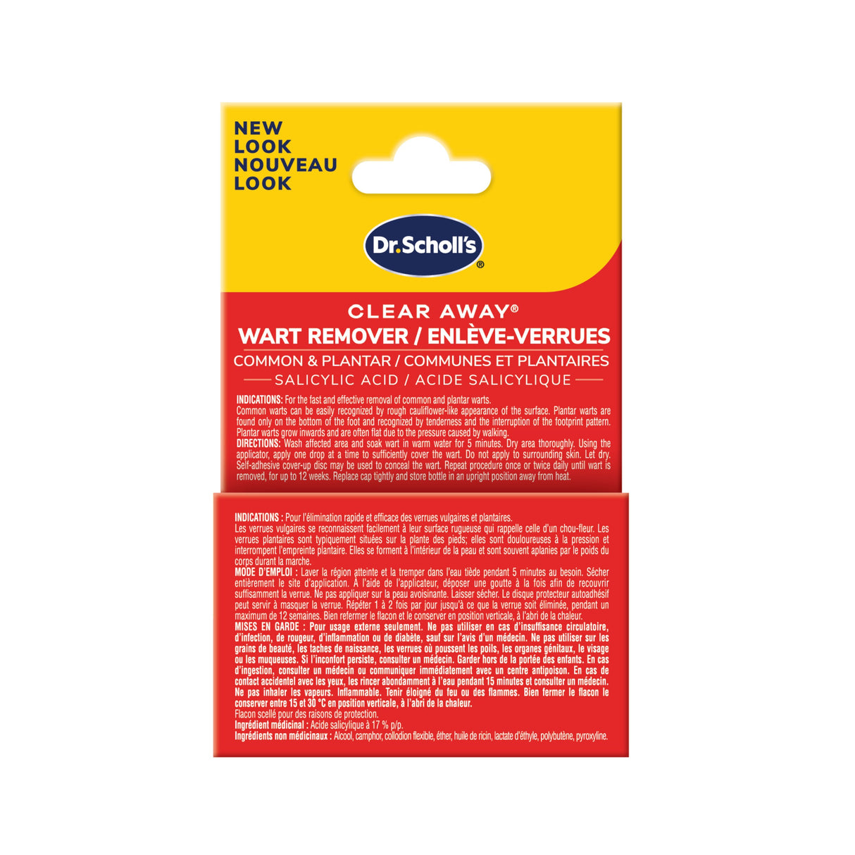 image of clear away liquid wart remover