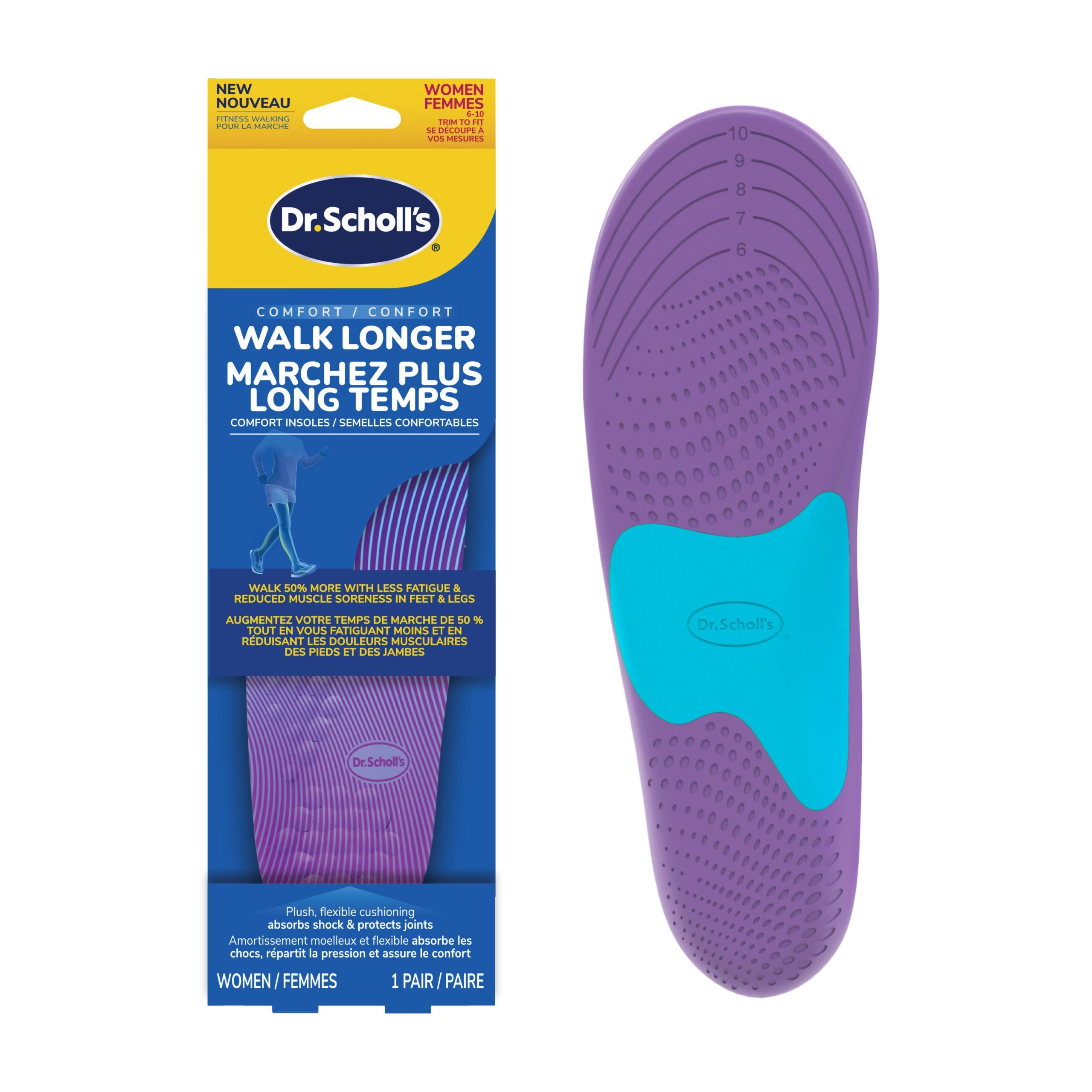 Walk Longer Insoles – DrScholls