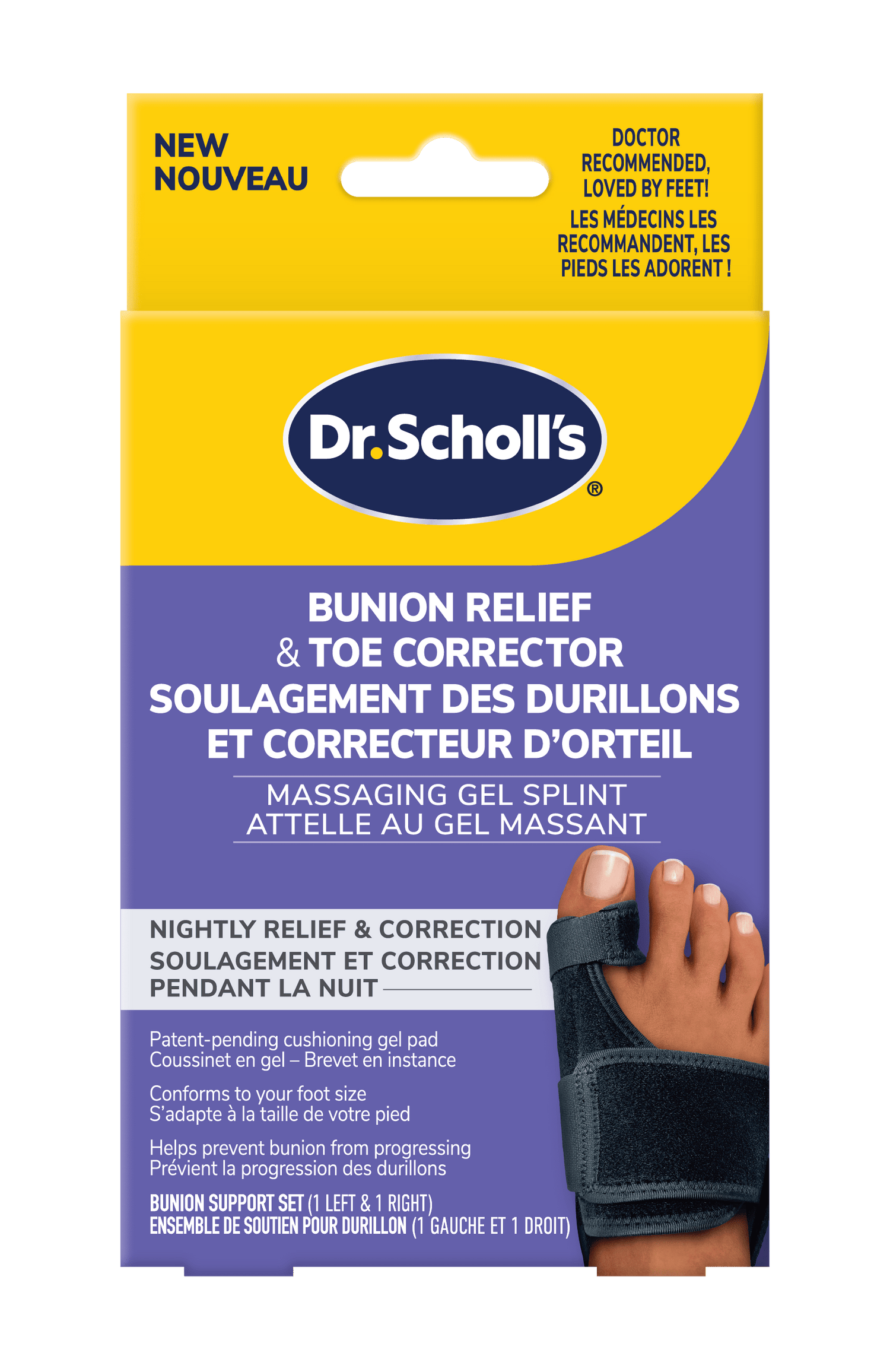 Bunion Relief & Toe Corrector