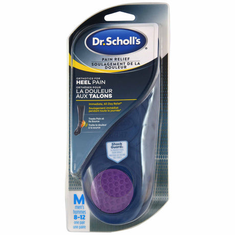 image of men's orthotics for heel pain