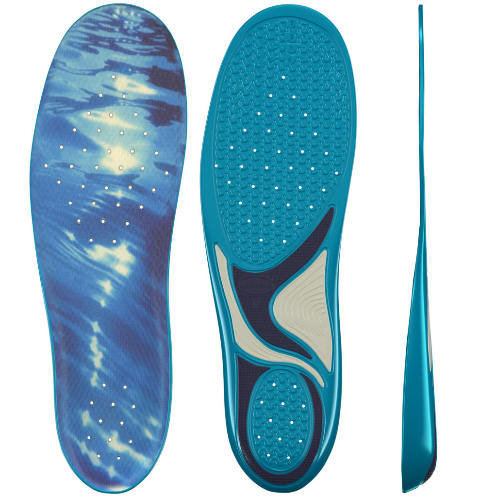 Memory Foam Insoles with Massaging Gel® Shoe Inserts, Orthotics and