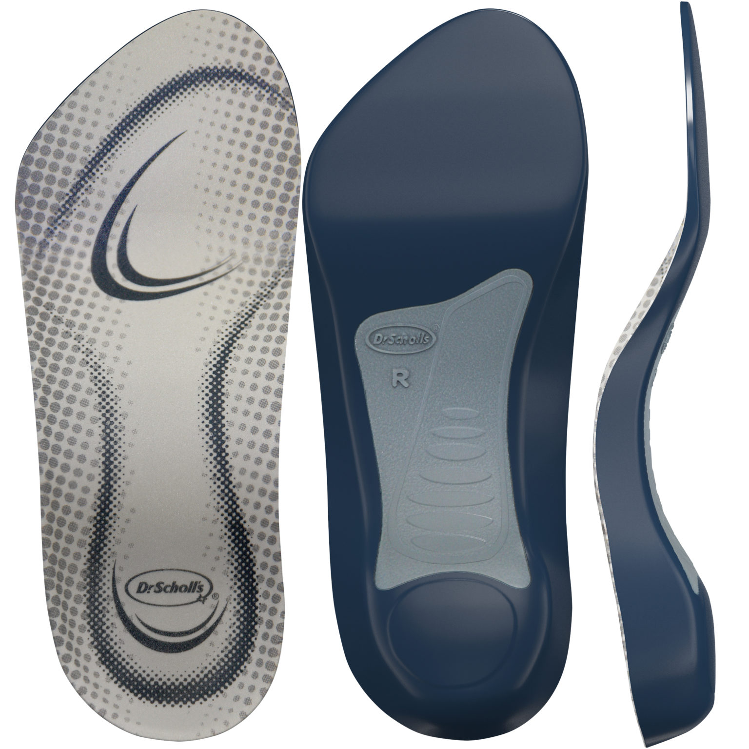 Insoles for Heel, Arch and Ball of Foot Support Shoe