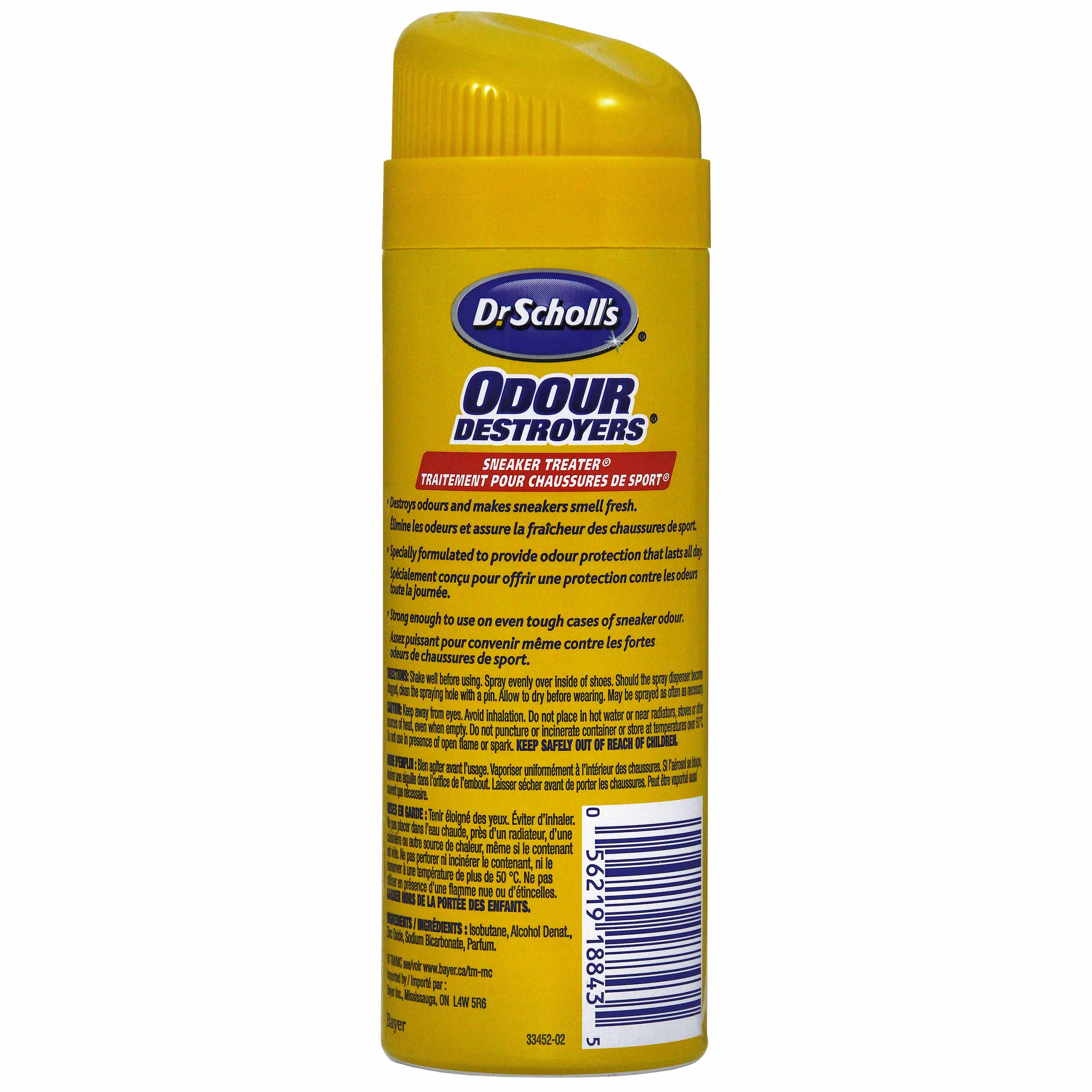 scholl foot odour spray
