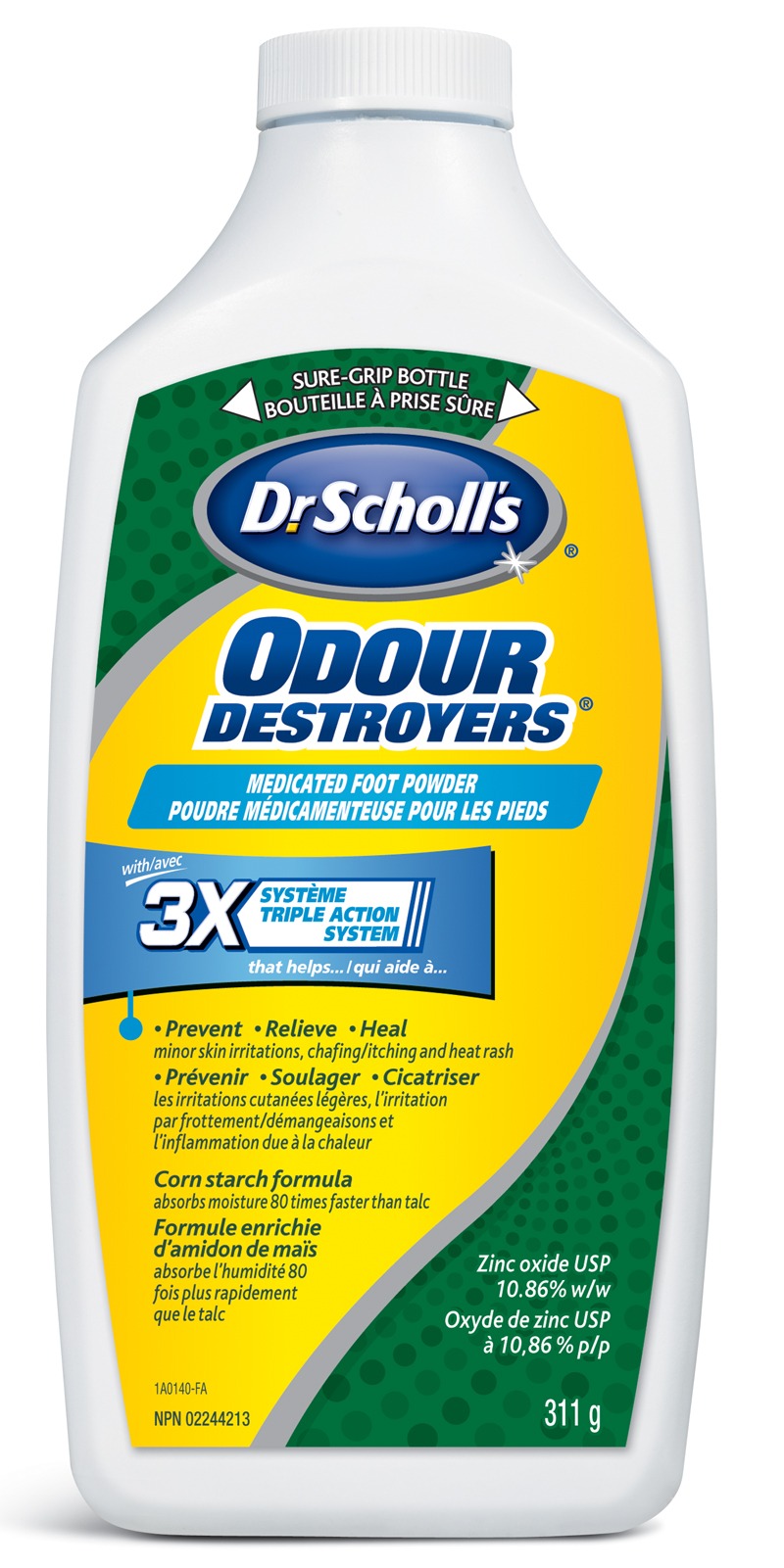 dr scholl's sweaty feet