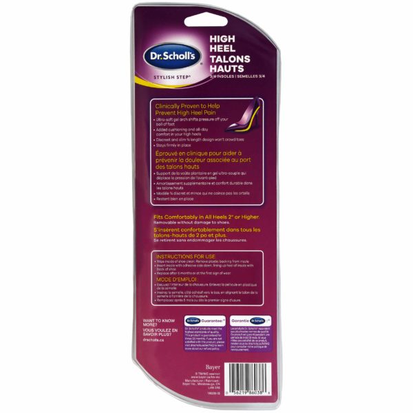 dr scholl's high heel insoles