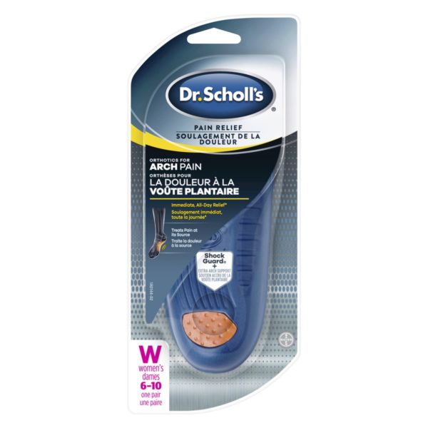 Pain Relief Orthotics for Arch Pain Women
