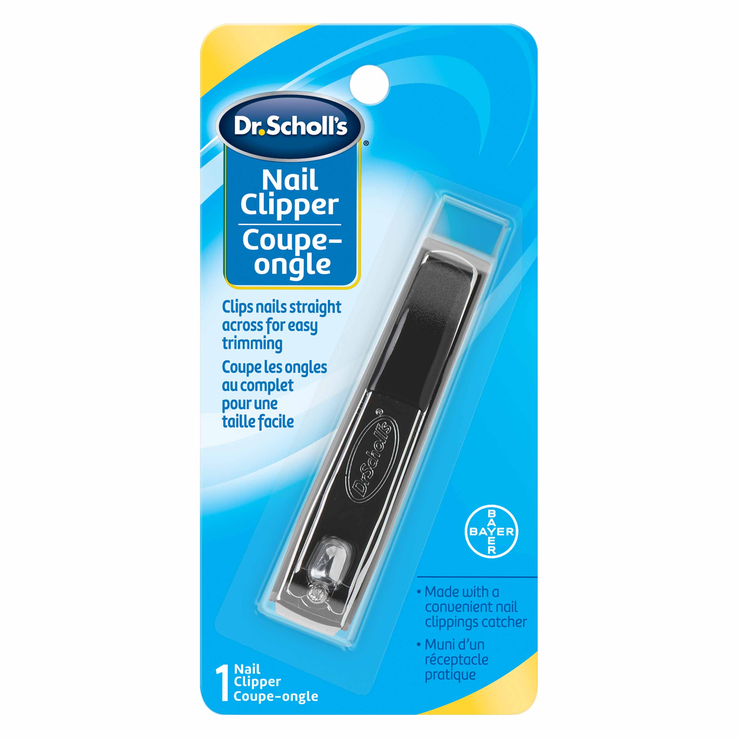 Nail Clipper for Easy Trimming Dr. Scholl s