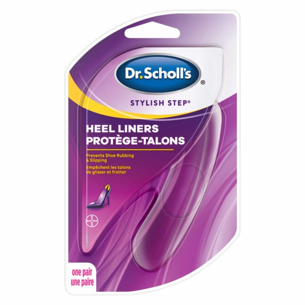Stylish Step Heel Liners 1-Pack