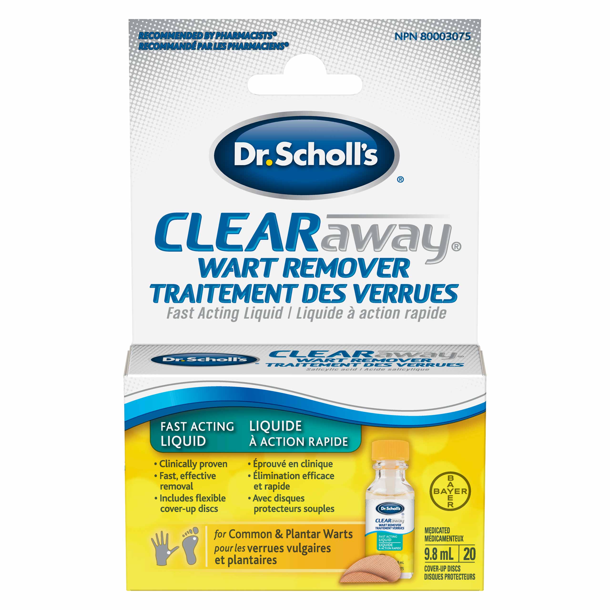 dr scholl's fast acting liquid wart remover
