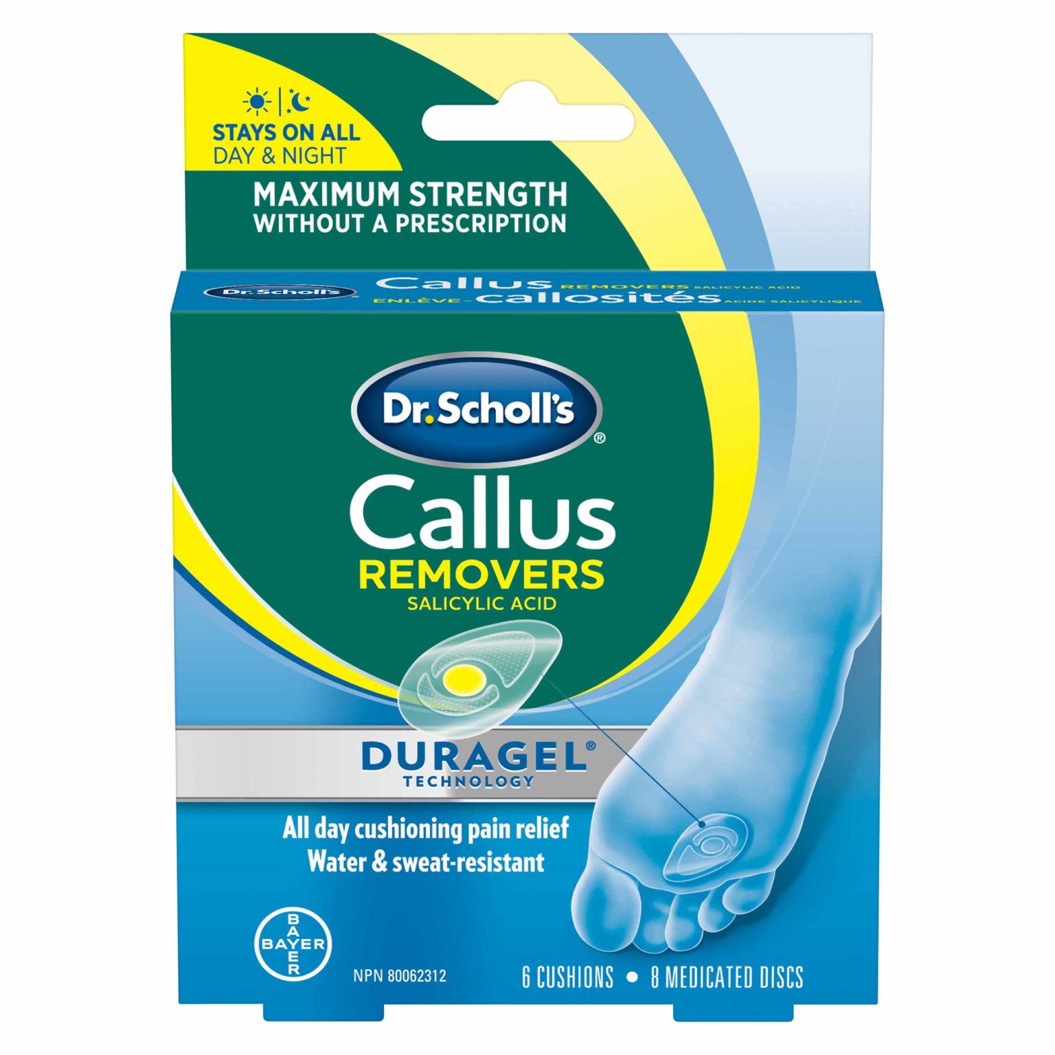 Callus Remover with Duragel™ Technology Shoe Inserts, Orthotics and