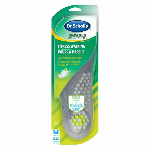 Athletic Series Fitness Walking Insoles Men