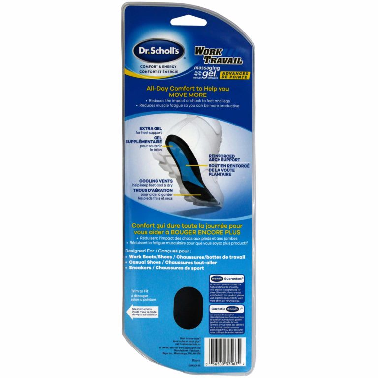 Shock Absorbing Work Insoles for Standing All Day Dr. Scholl's