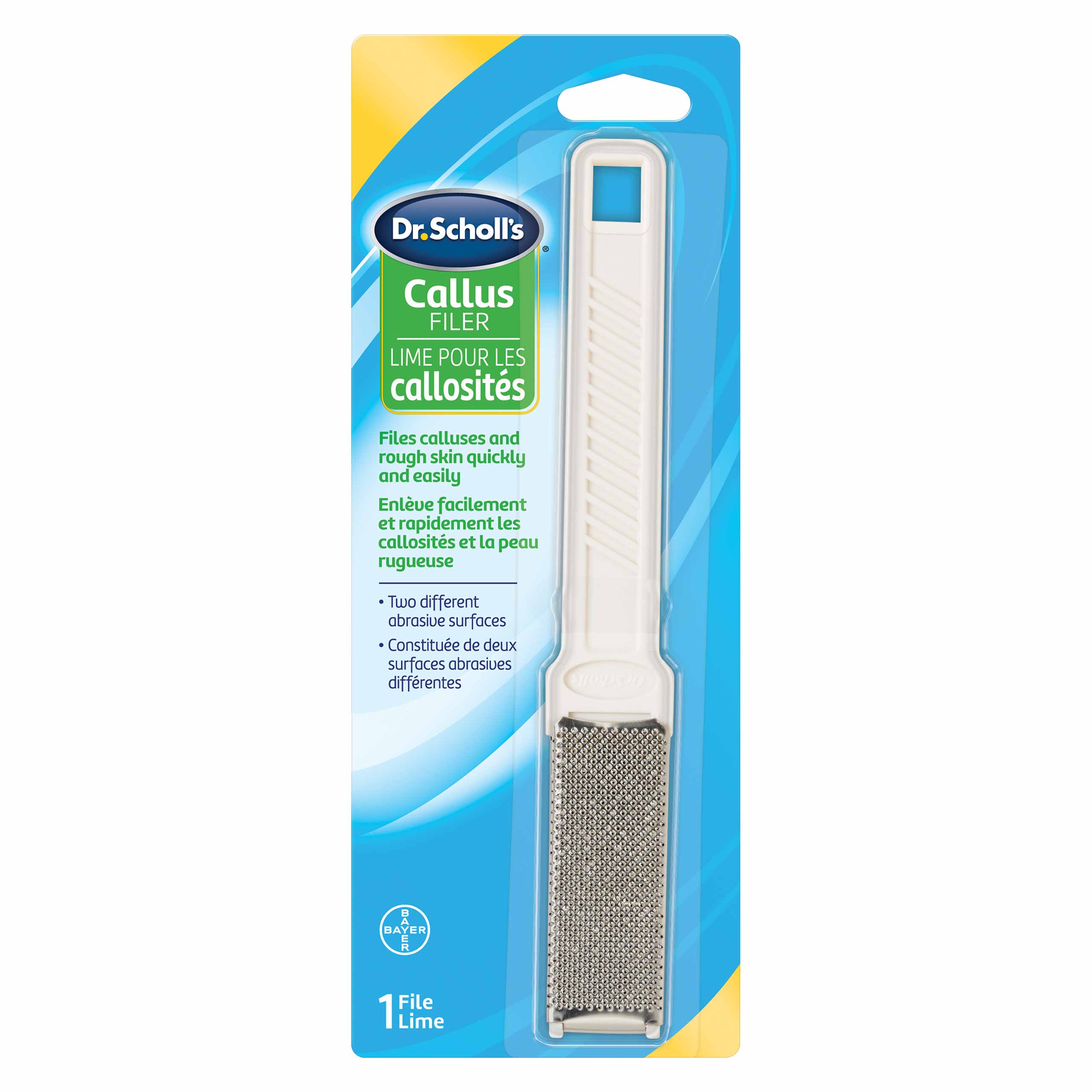 Callus Reducer File Files Calluses & Tough Skin Quickly and Easily