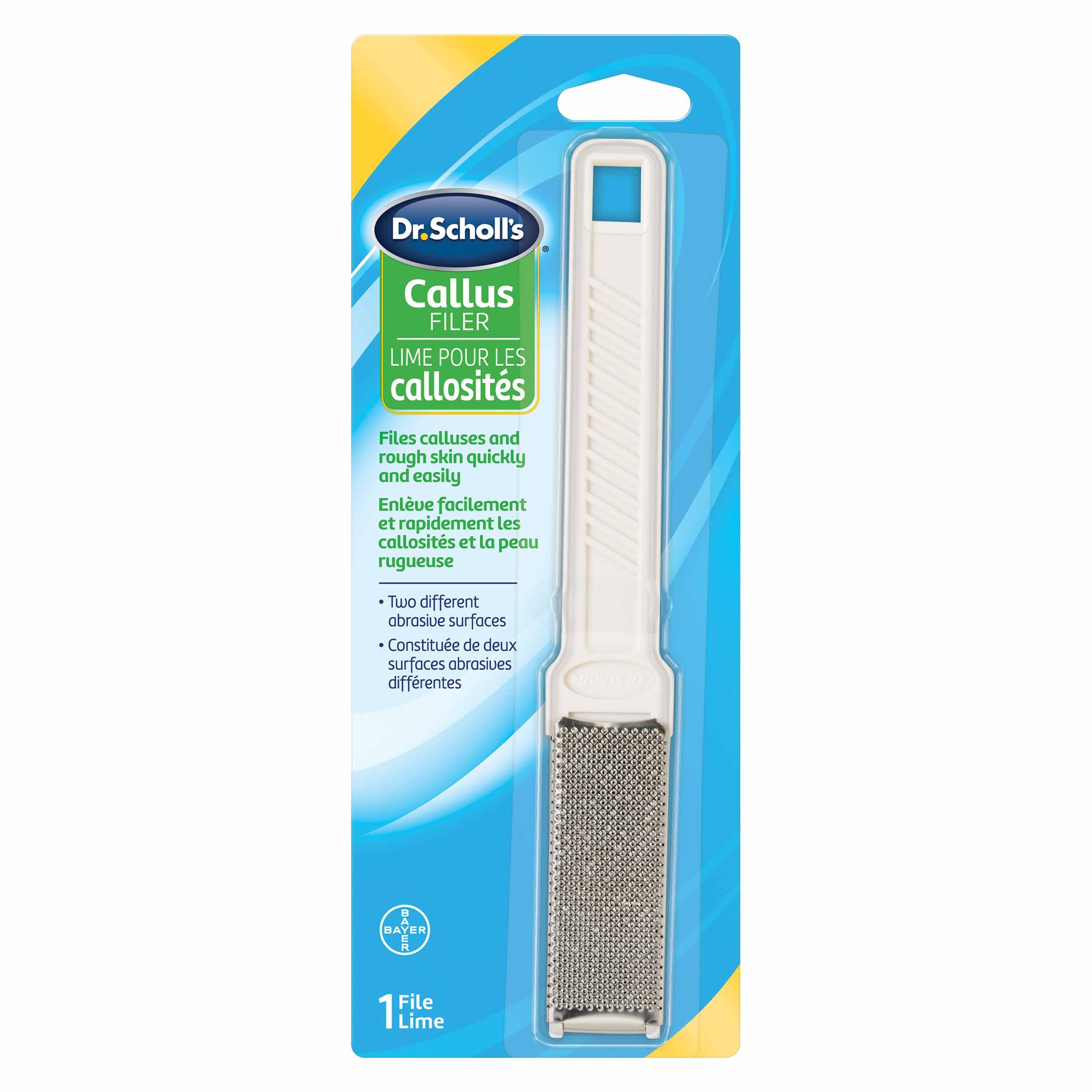 Scholl Contoured Hard Skin File 1pcs – Test Store