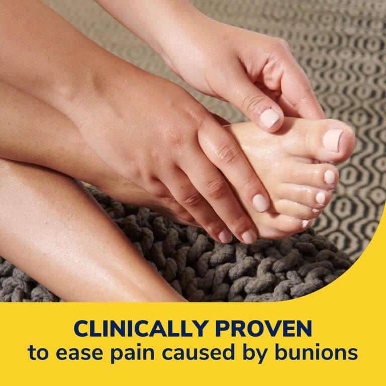 Bunion Pain Relief with Hydrogel Cushions for Bunions Dr. Scholl's