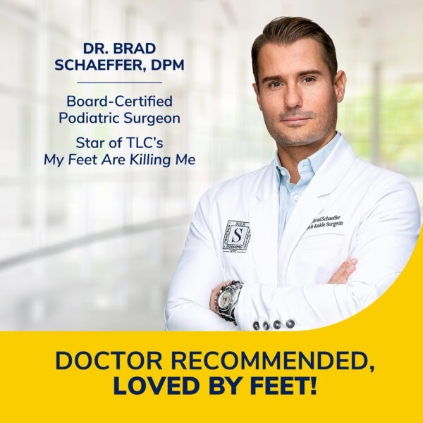 image of dr recommended, loved by feet