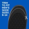 image of trim to fit mens shoe sizes 8-14