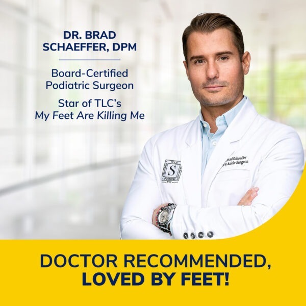 image of dr recommended, loved by feet