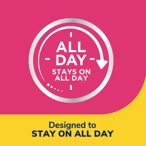 image of designed to stay on all day