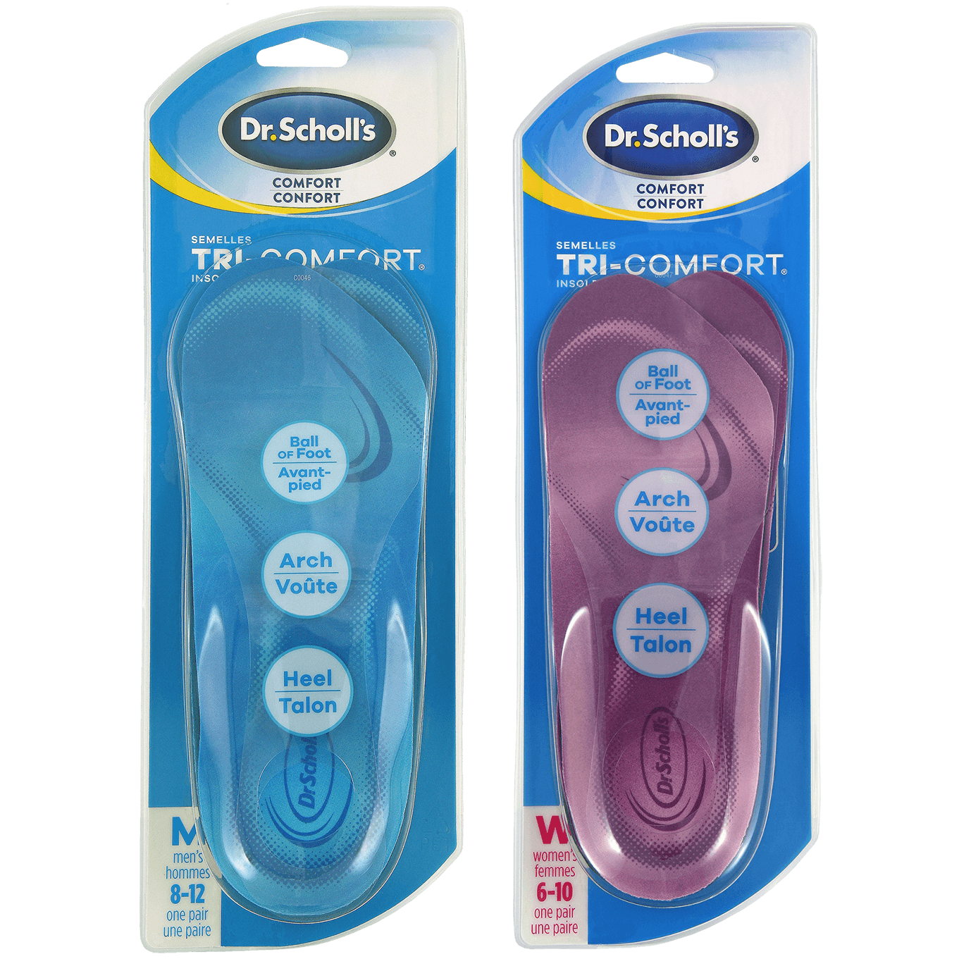 Tri-Comfort Insoles for Men and Women
