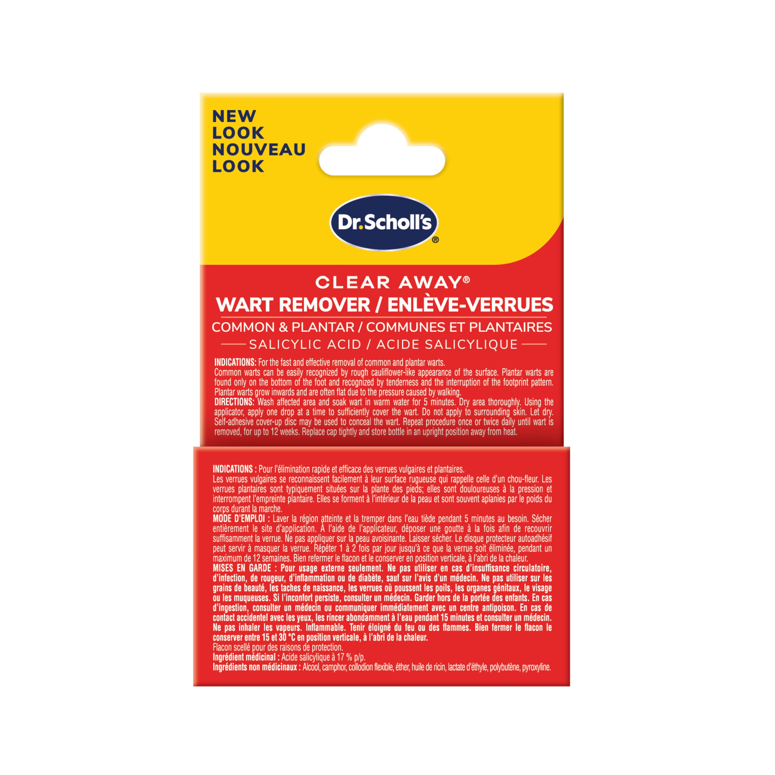 image of clear away liquid wart remover