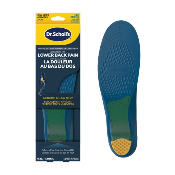 image of lower back pain insole