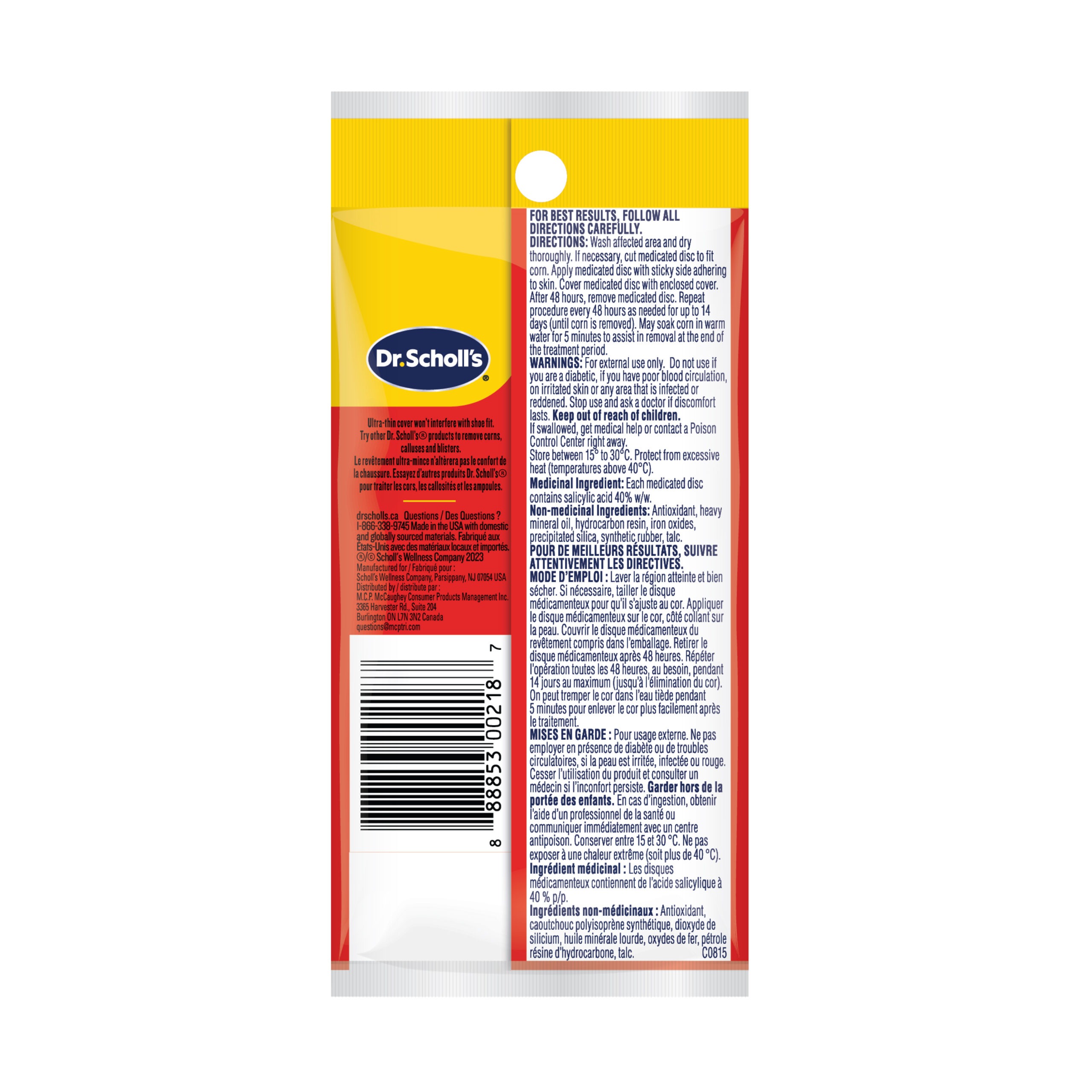 888853002187_UltraThinCornRemovers9ct_ATF_02-Linger image of ultra thin corn remover