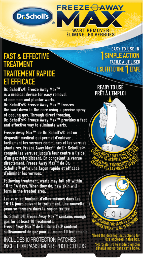 Dr. Scholl's Freeze Away Max™ Wart Remover