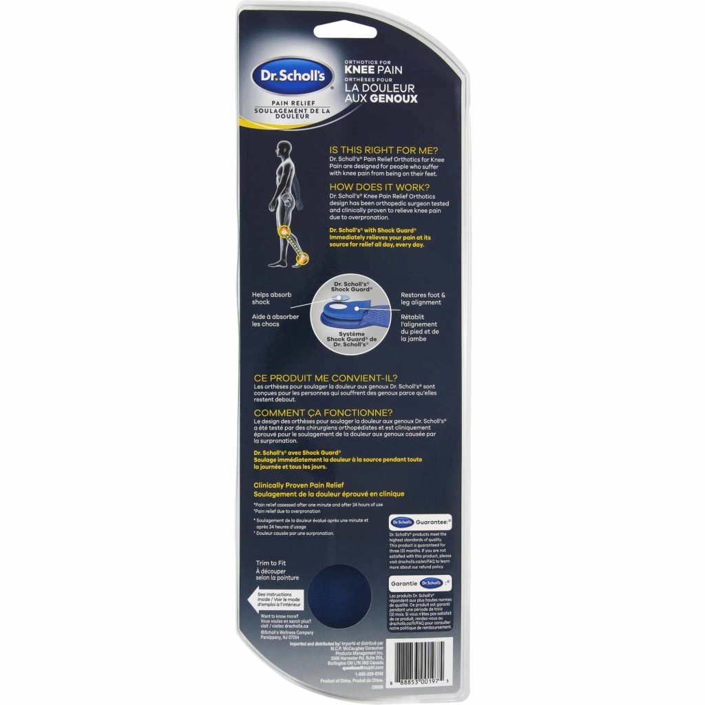 Pain Relief Orthotics for Knee Pain Dr. Scholl's