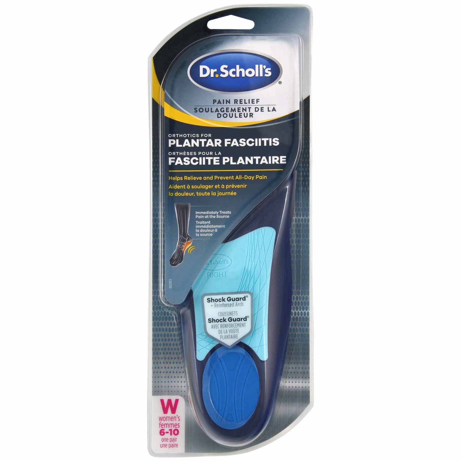 Pain Relief Orthotics for Plantar Fasciitis Dr. Scholl's