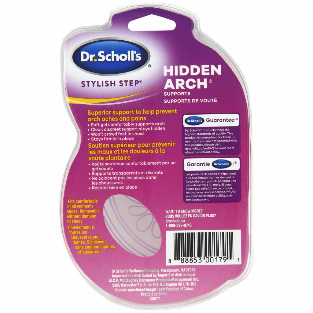 Hidden Arch® Support Discreet Inserts for Flats Dr. Scholl's