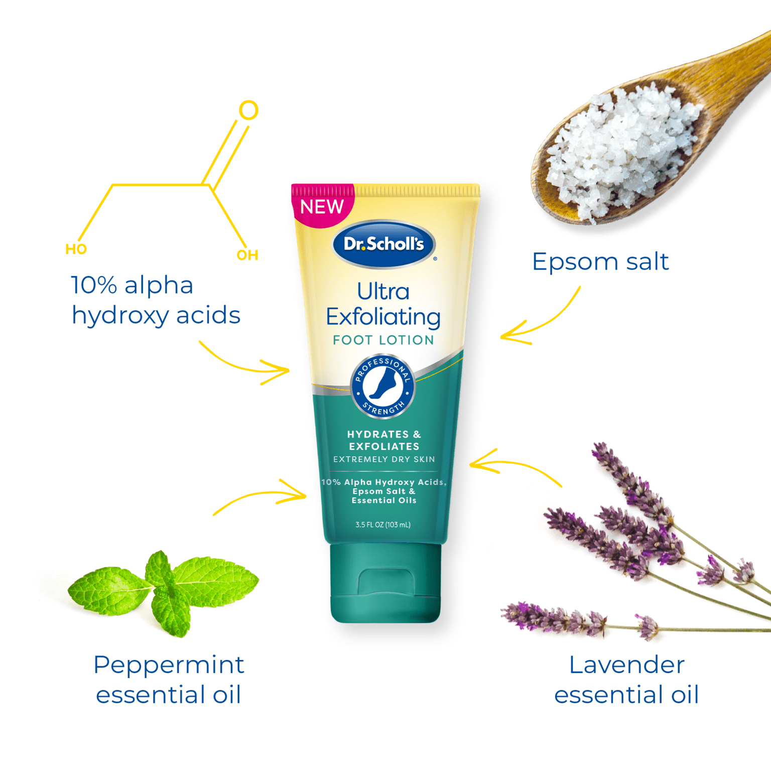 Ultra Exfoliating Foot Lotion Dr. Scholl's