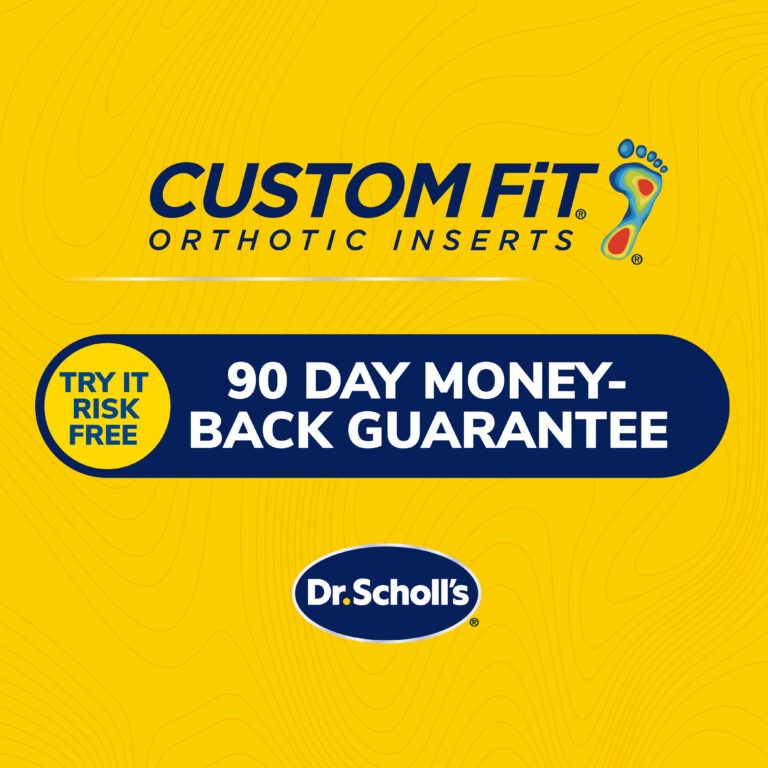 Dr. Scholl's Custom FiT® Pain Relief Orthotic Inserts 3/4 Length