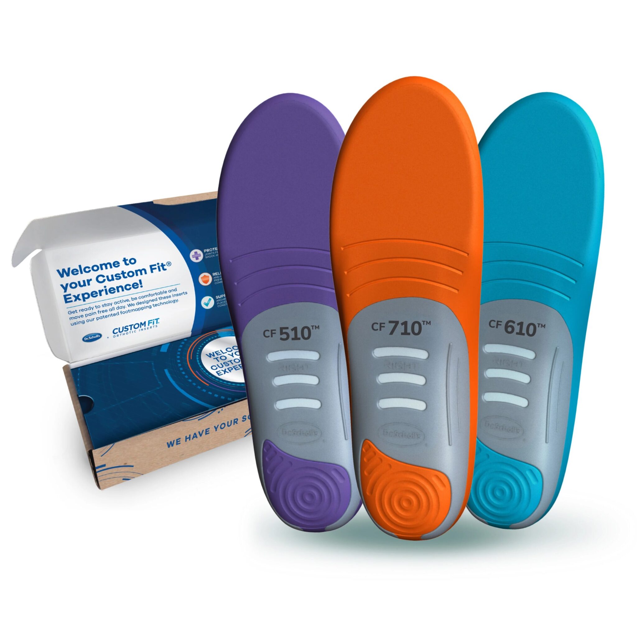 Custom Fit Orthotics Inserts Products | Dr. Scholl's