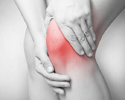 Image of a person with Knee Pain