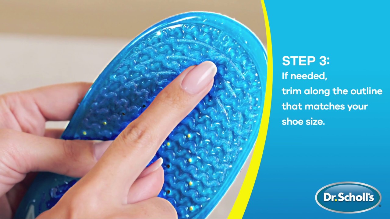 Memory Foam Insoles with Massaging Gel®