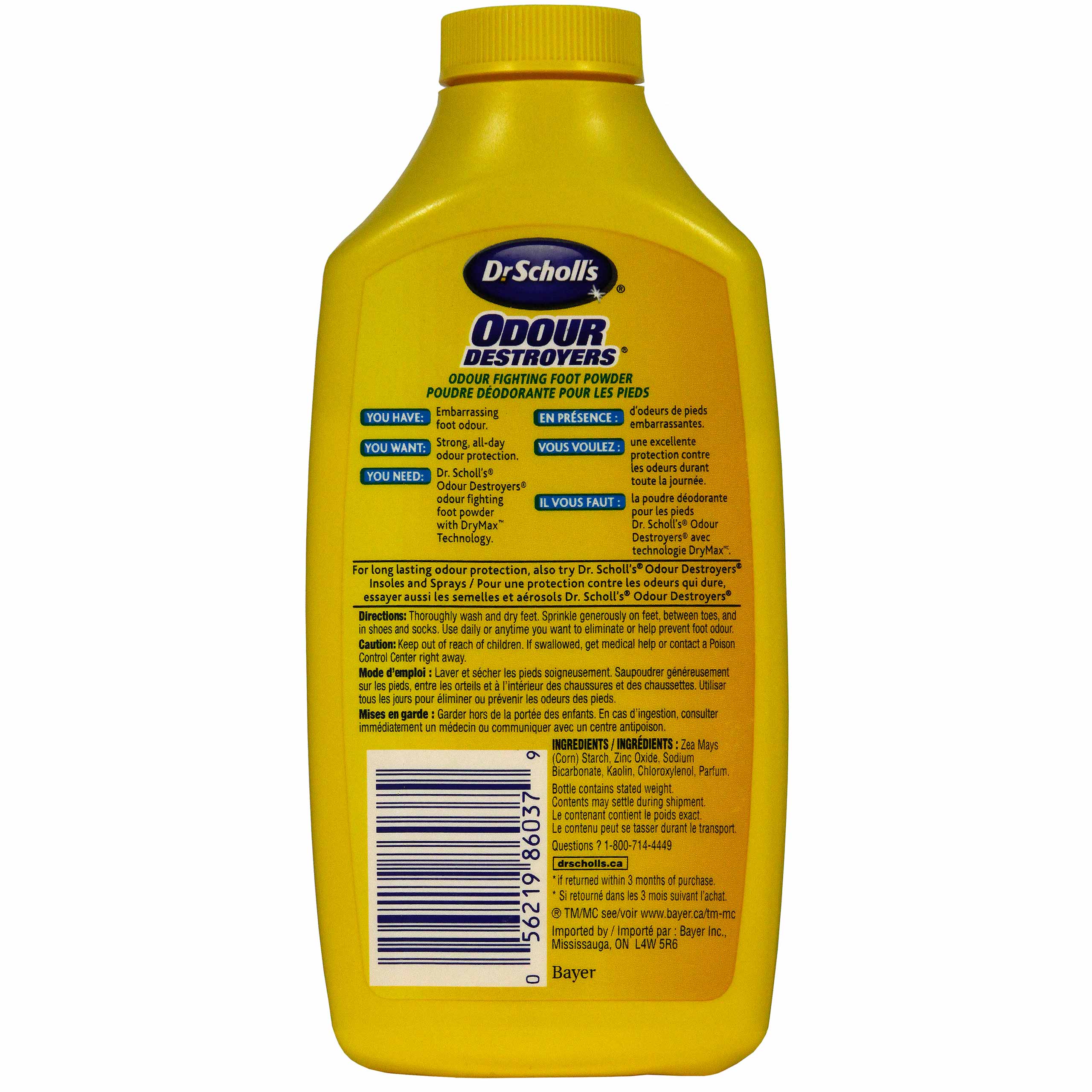 Poudre pour les pieds Dr. Scholl's