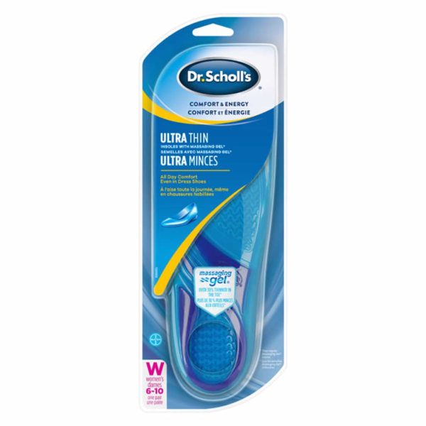 Image de semelles ultraminces avec technologie Massaging Gel Dr. Scholl?s - femmes