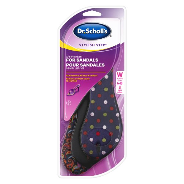 Image de semelles 3/4 Stylish Step 16 Hour Dr. Scholl?s pour sandales