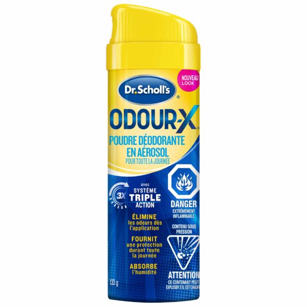image of odour x all day side of packaging