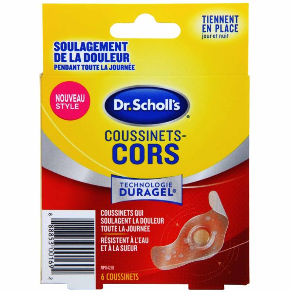 Image de coussinets pour cors avec technologie Duragel Dr. Scholl?s